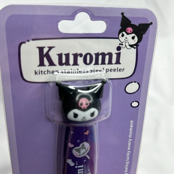 Sanrio KUROMI Stainless Steel Fruit Peeler Tool for Effortless Peel… - Picture 5 of 11